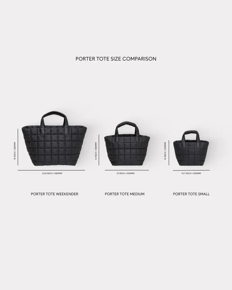 Porter Tote Small Apple