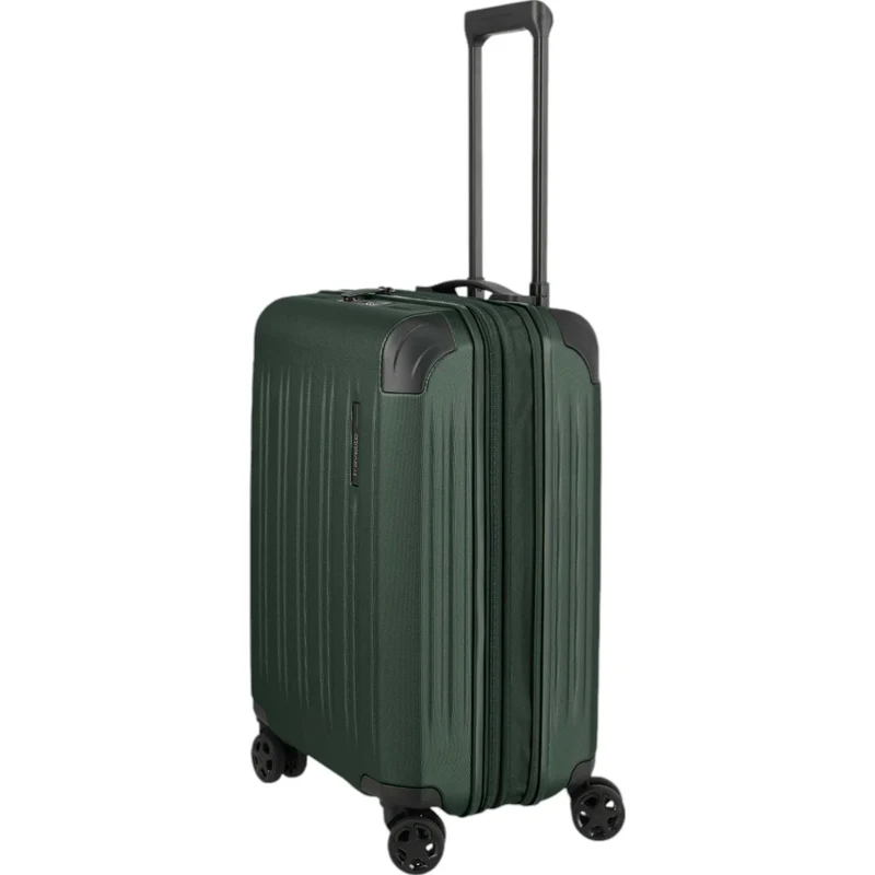 Travelite Dynamiic 4-Rad Trolley S+ erw. 55 cm -Grün