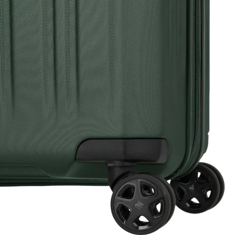 Travelite Dynamiic 4-Rad Trolley S+ erw. 55 cm -Grün