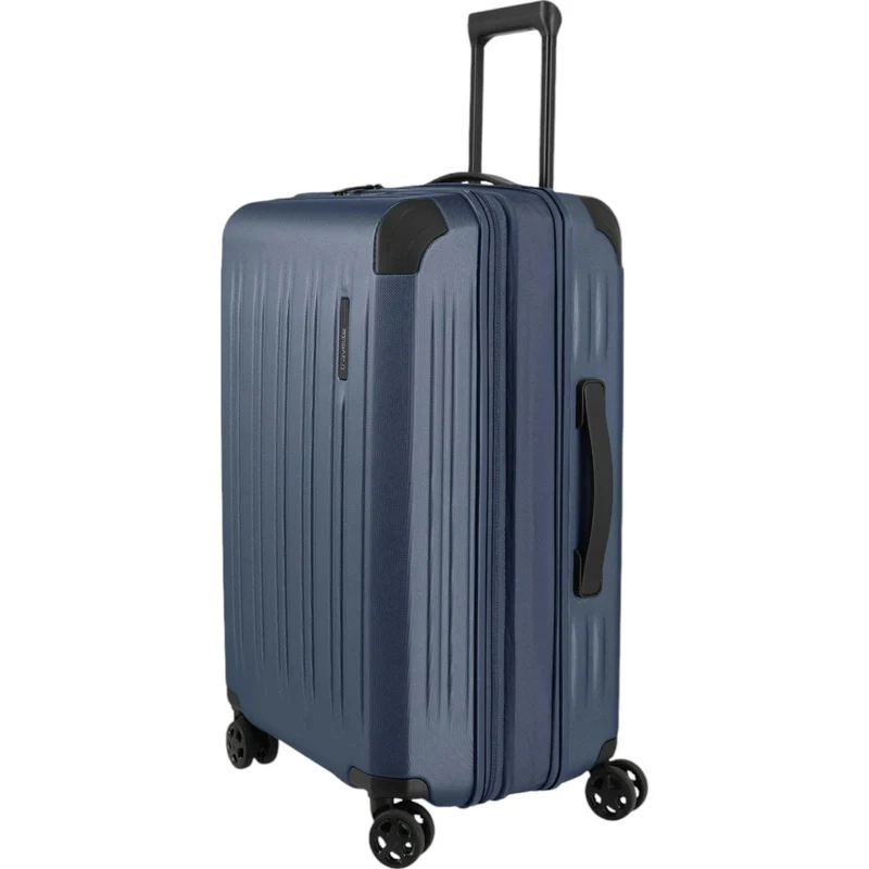 Travelite Dynamiic 4-Rad Trolley M 66 cm -denimblue