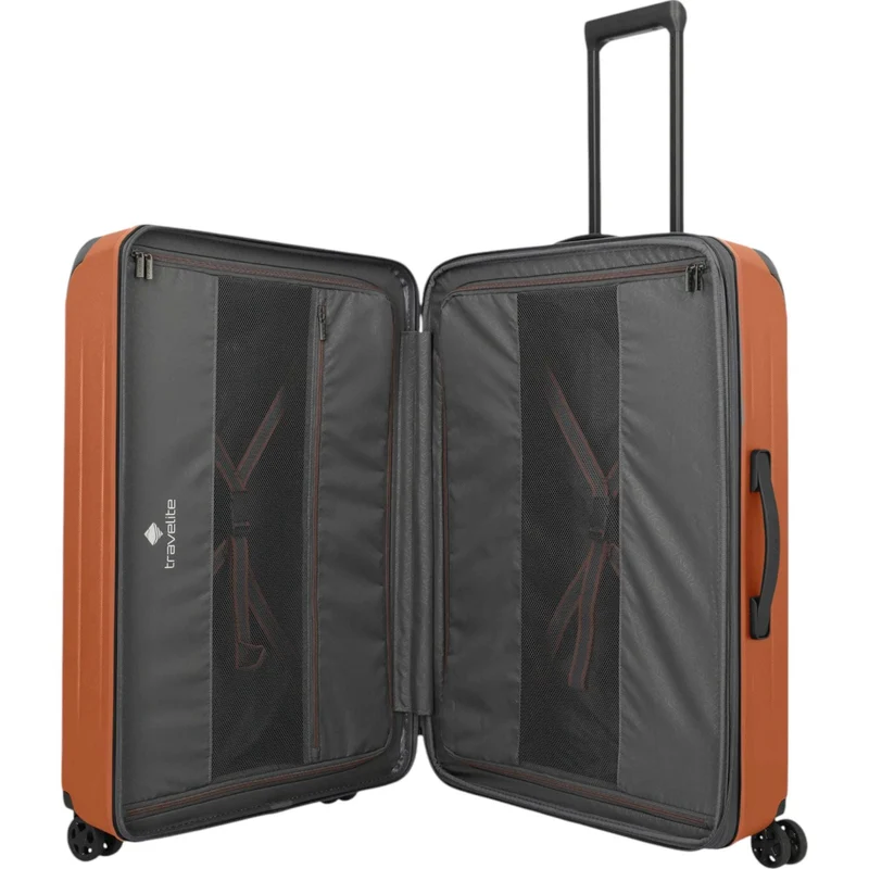 Travelite Dynamiic 4-Rad Trolley L 76 cm -Kupfer