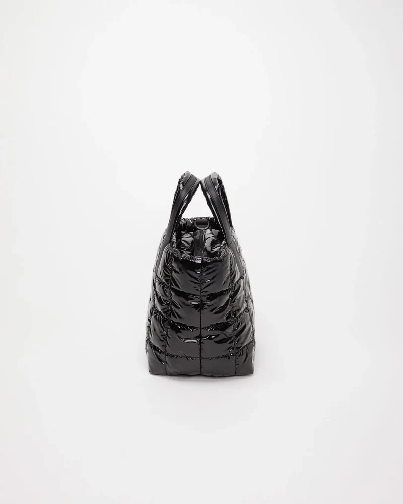 Porter Tote Small Black Vinyl