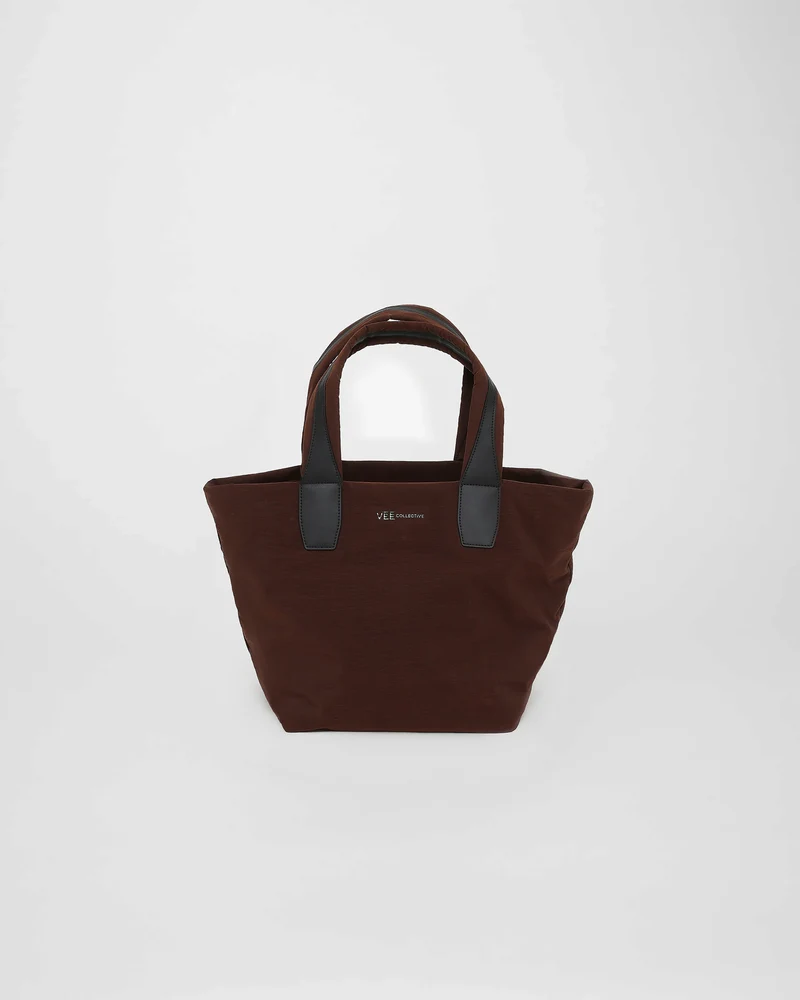 Essence Tote Small Chocolate Trench