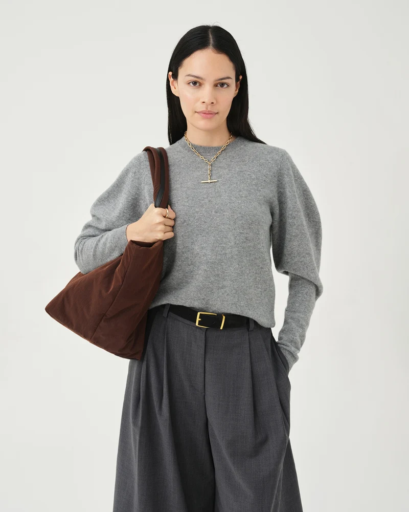 Essence Tote Medium Chocolate Trench