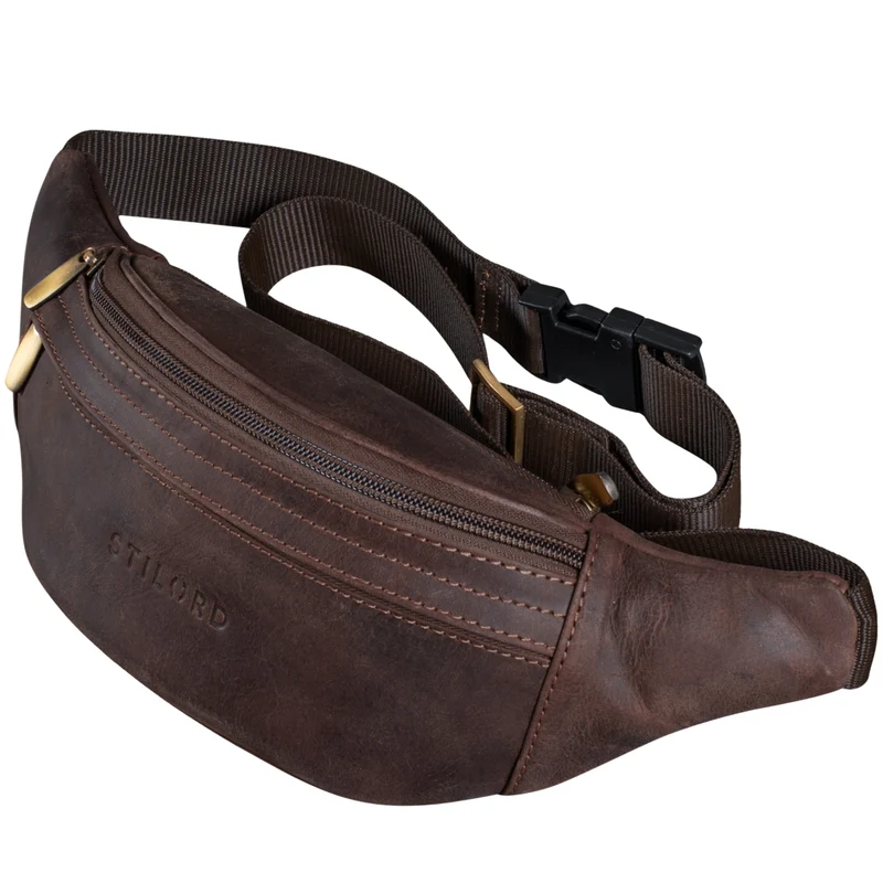 "Esteban" Gürteltasche Leder Herren & Damen