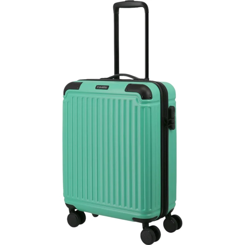 Travelite Cruise 4-Rollen-Bordtrolley S 55 cm -Light Aqua