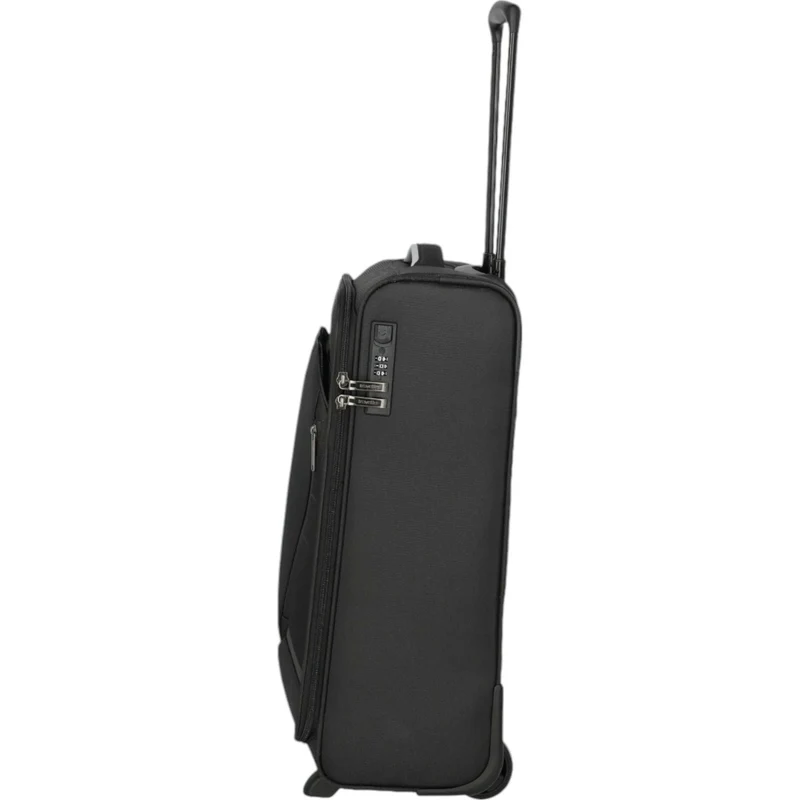 Travelite Jetpack Slim 2-Rollen-Handgepäcktrolley 55 cm -schwarz