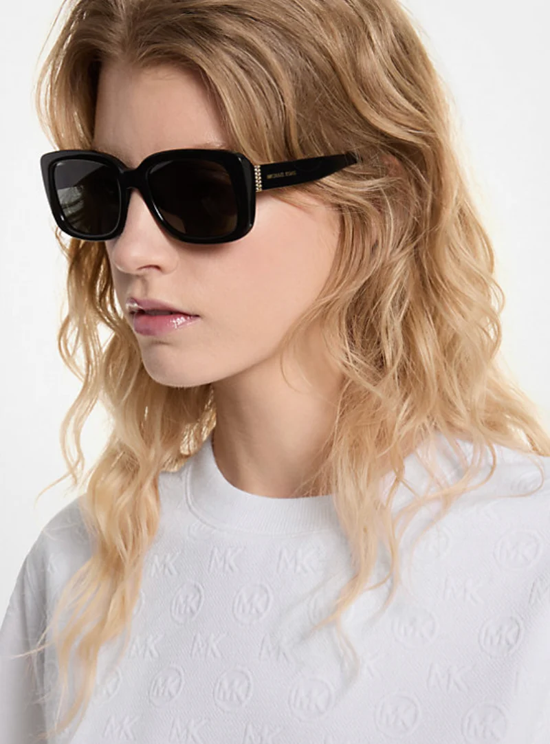 Michael Kors Sonnenbrille Cambridge schwarz gold