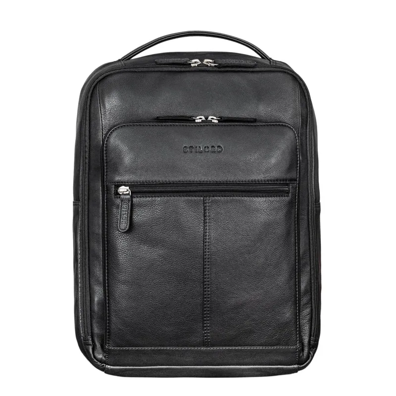 B-WARE "Gordon" Geschmackvoller Rucksack Leder Herren und Damen