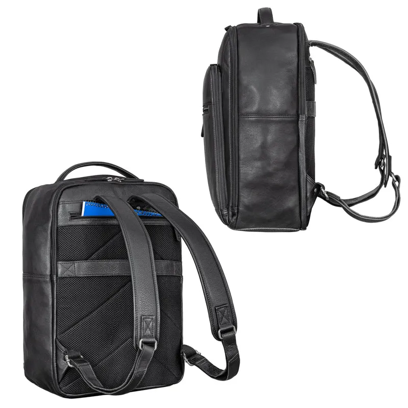 B-WARE "Gordon" Geschmackvoller Rucksack Leder Herren und Damen