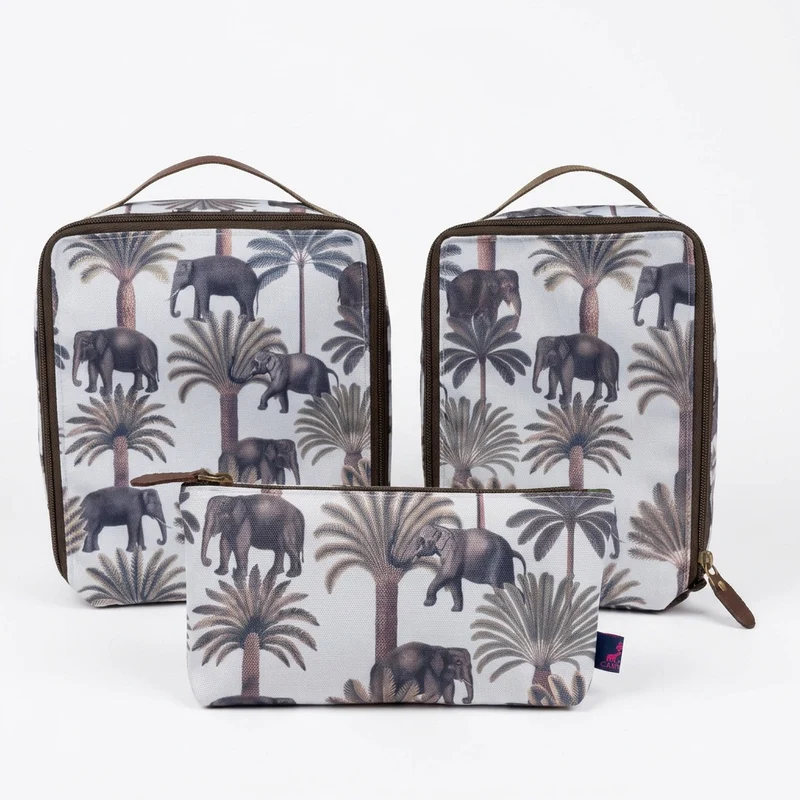 Organizer Set -LIGHT- ELEPHANT PALMS