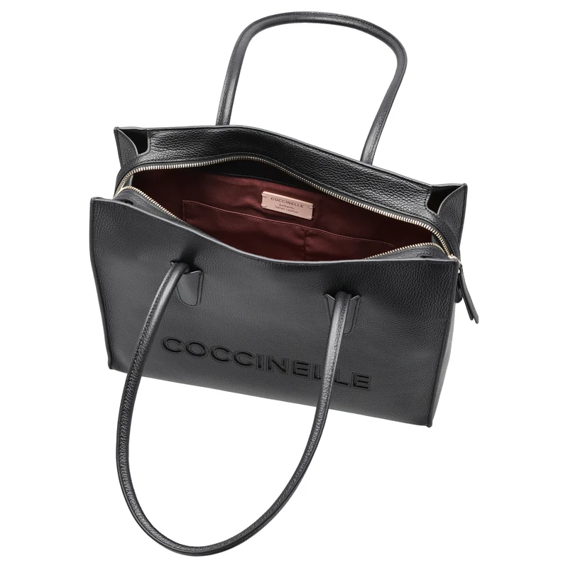 Coccinelle Myrtha 26 - Henkeltasche 36 cm (noir)