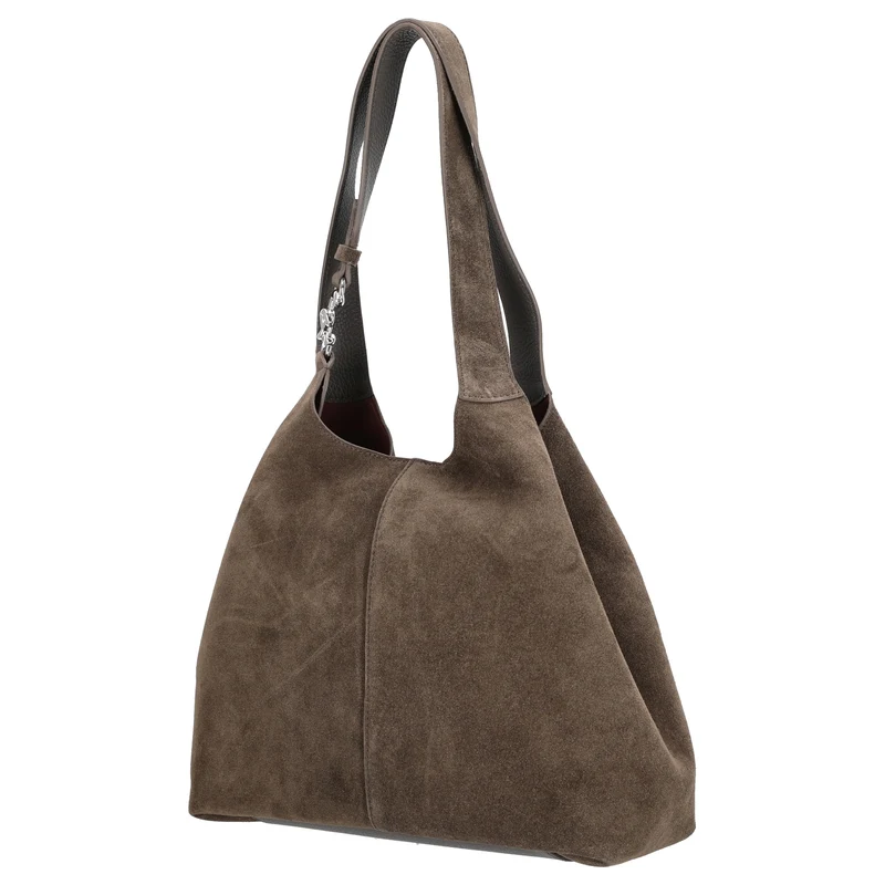 Coccinelle C-Easy Suede - Shopper 31 cm (fango/fango)