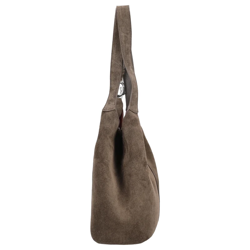 Coccinelle C-Easy Suede - Shopper 31 cm (fango/fango)