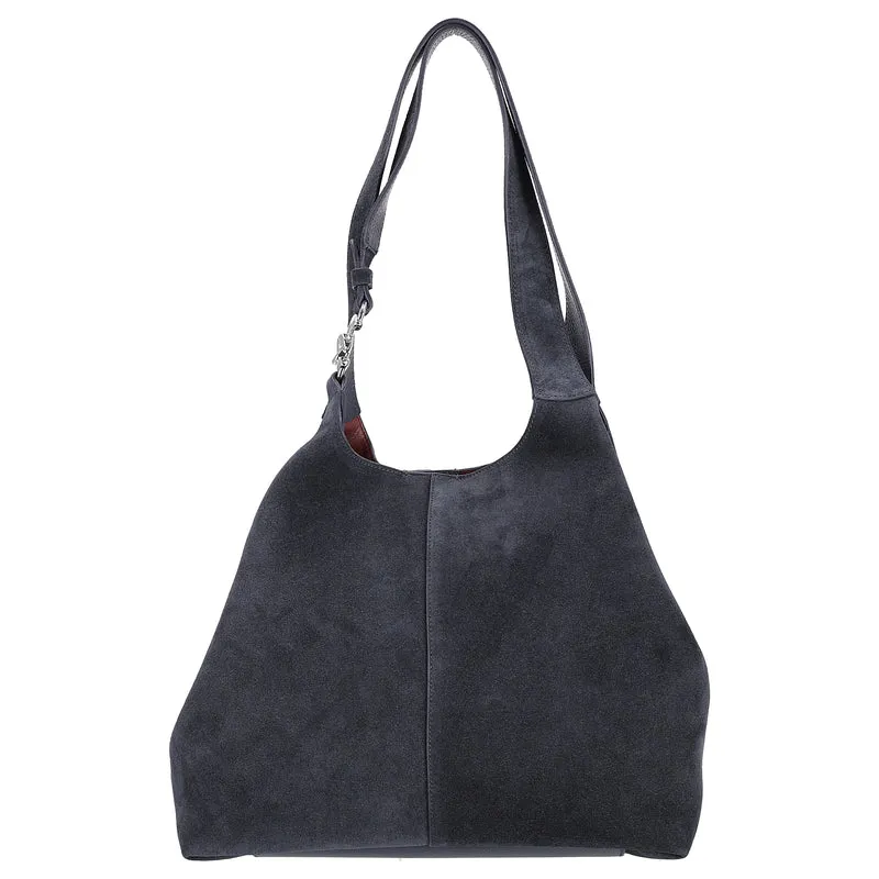 Coccinelle C-Easy Suede - Shopper 31 cm (midnight blue)