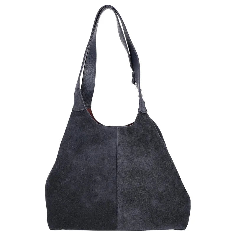 Coccinelle C-Easy Suede - Shopper 31 cm (midnight blue)