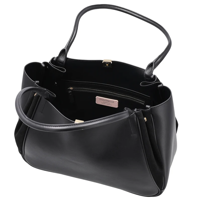 Coccinelle Pansy Bimateria - Shopper 34 cm (noir/noir)