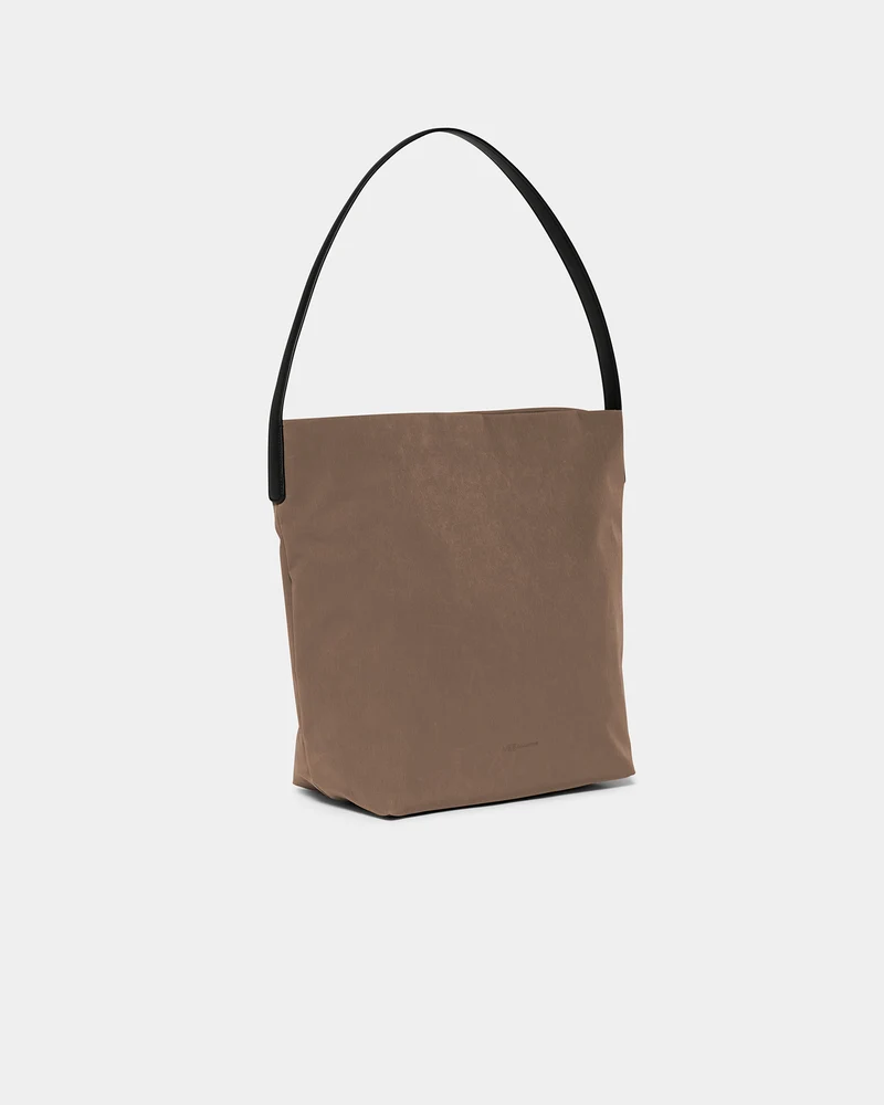 Essence Vertical Tote Mink Trench