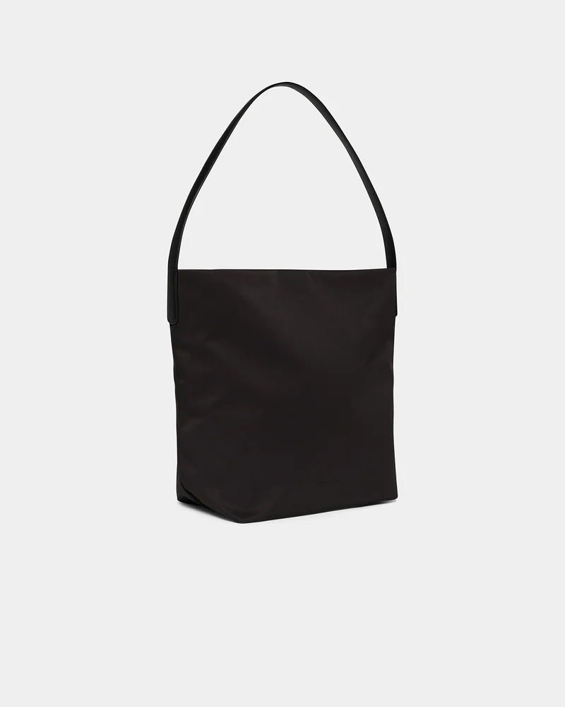 Essence Vertical Tote Black Trench