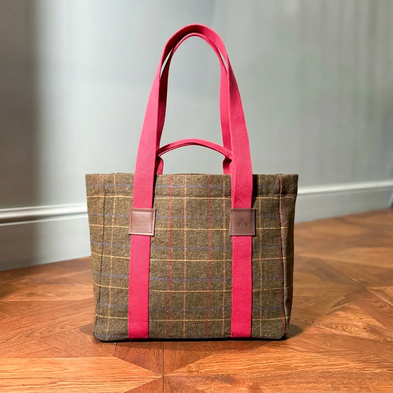 SHOPPER -S- TWEED -Bordeaux