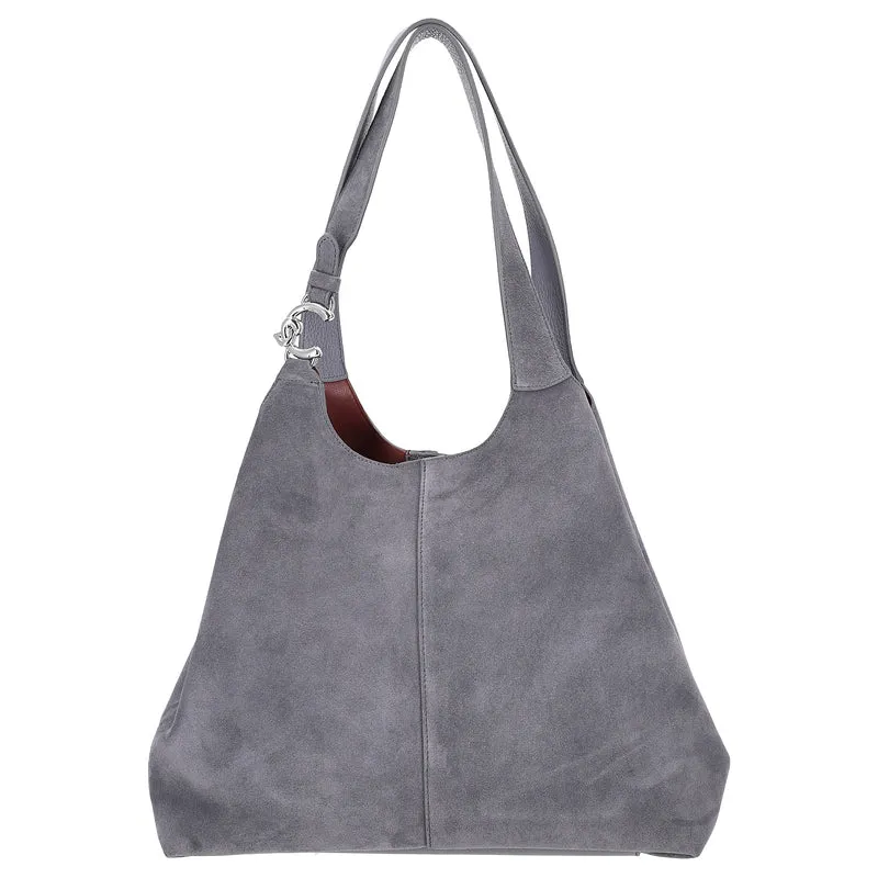 Coccinelle C-Easy Suede - Shopper L 35 cm (stove/stove)