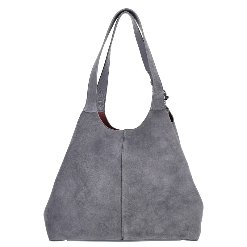 Coccinelle C-Easy Suede - Shopper L 35 cm (stove/stove)