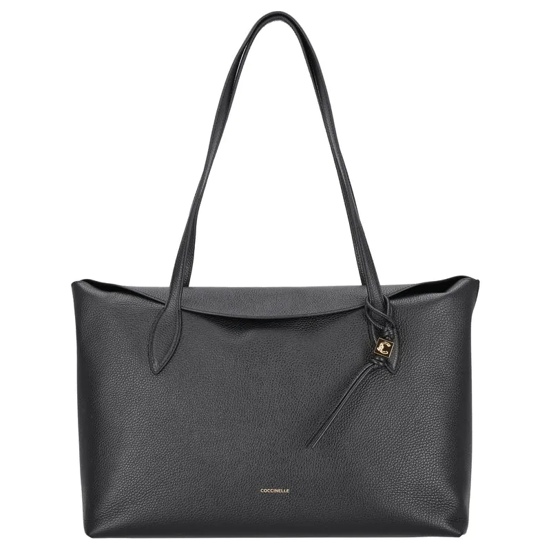 Coccinelle Thess - Shopper 45 cm (noir)