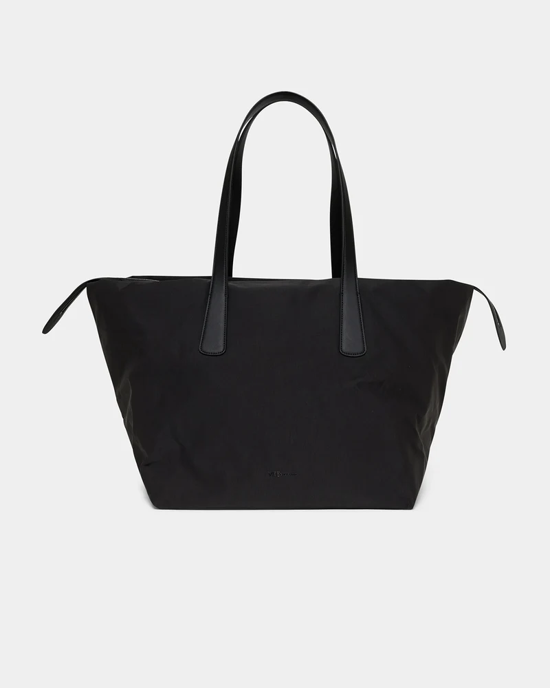 Essence City Tote Large Black Trench