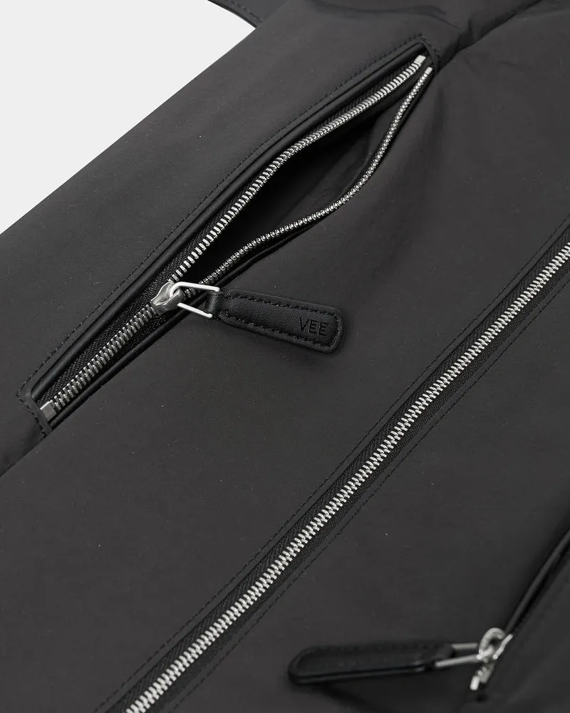 Essence City Tote Large Black Trench