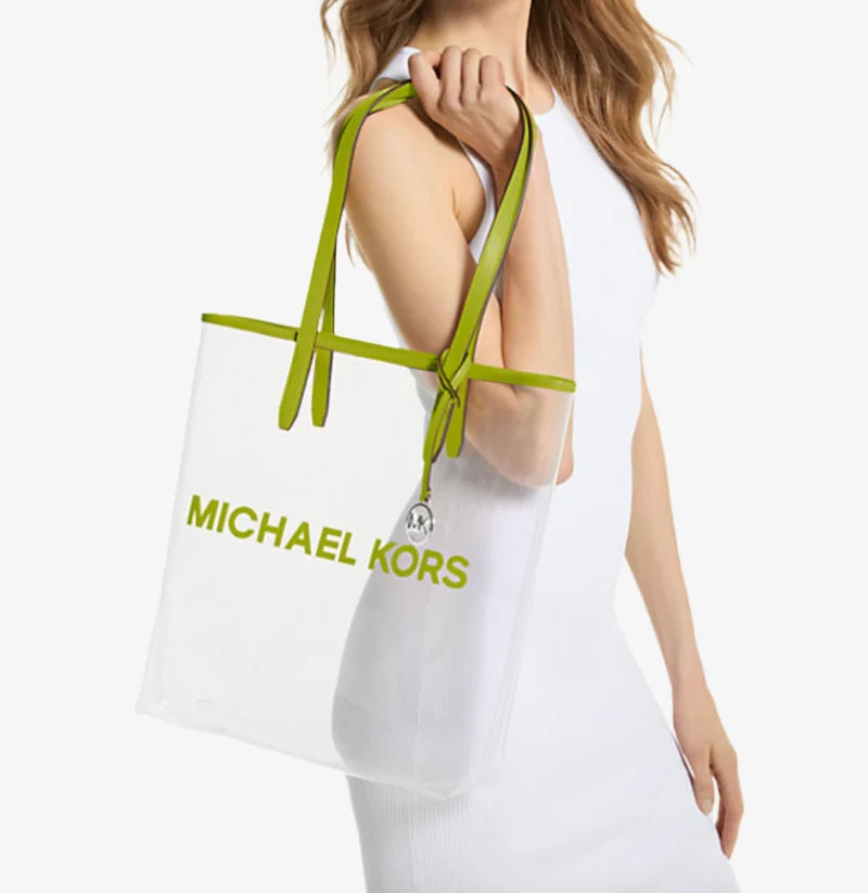 Michael kors Tote bag Transparent light sage