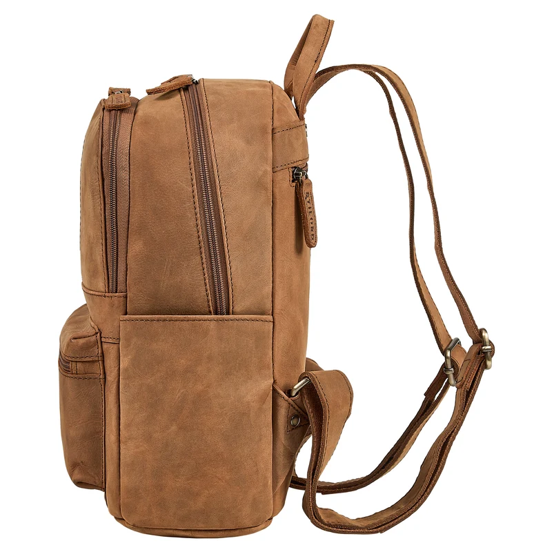 "Marcella" Moderner Kleiner Leder Rucksack Damen 13 Zoll