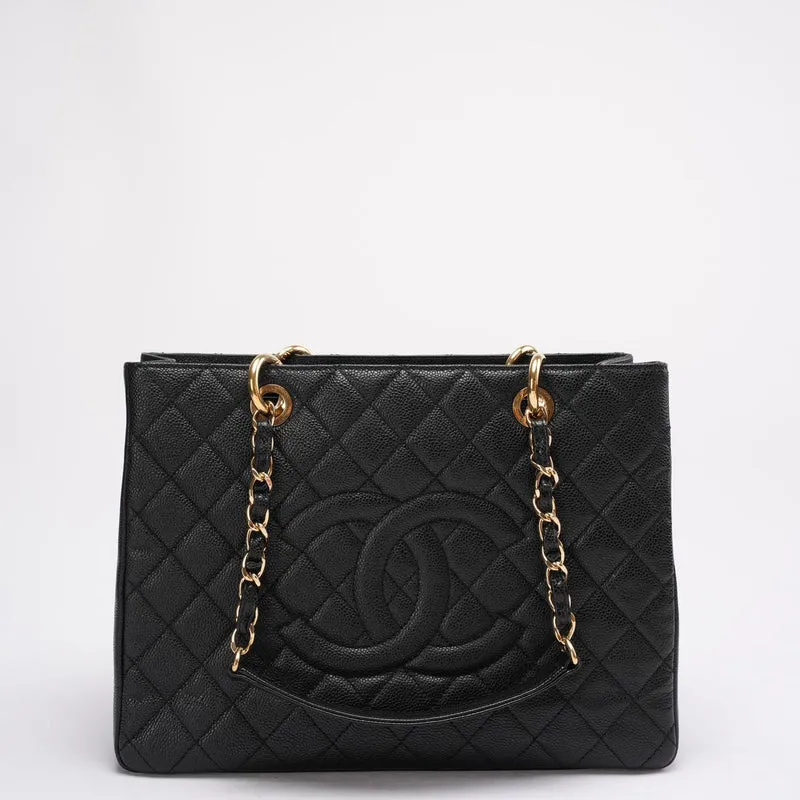 Chanel Shopping Tote GST Caviar Schwarz 2013