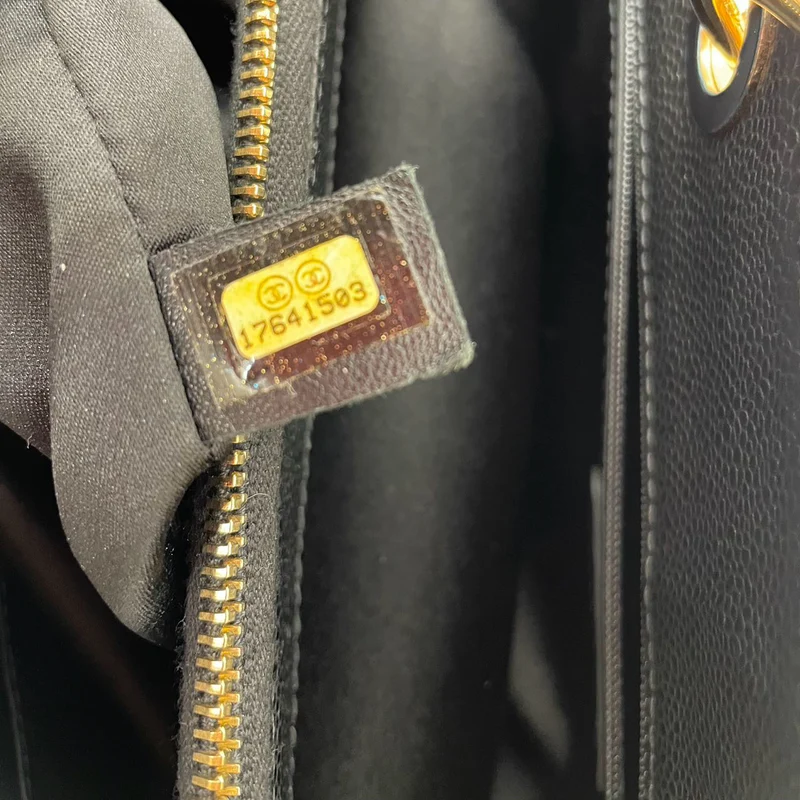 Chanel Shopping Tote GST Caviar Schwarz 2013