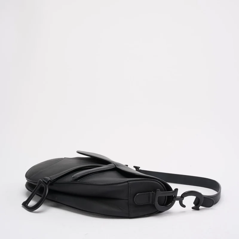 Christian Dior Saddle Bag Schwarz Ultramatte 2022