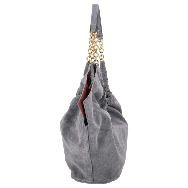 Coccinelle Smash Suede Bim - Schultertasche 27 cm (stove/stove)