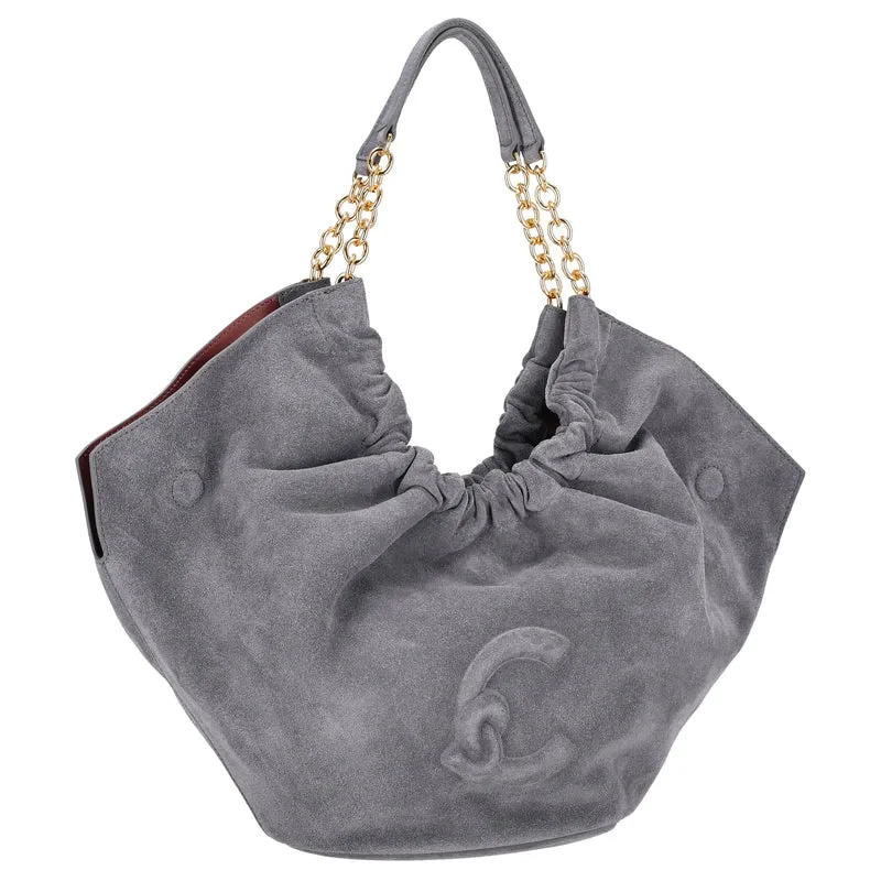 Coccinelle Smash Suede Bim - Schultertasche 27 cm (stove/stove)