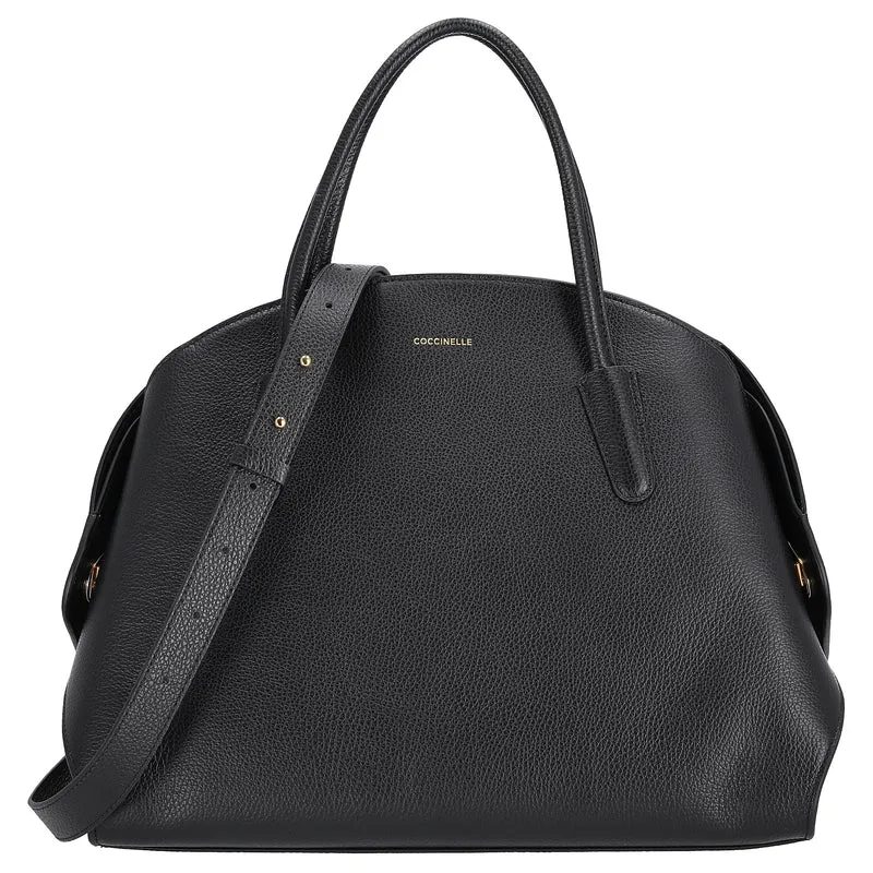 Coccinelle Tylde Soft - Henkeltasche 36 cm (noir)