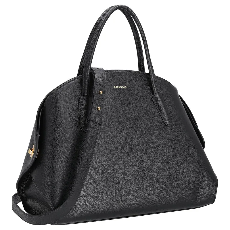 Coccinelle Tylde Soft - Henkeltasche 36 cm (noir)