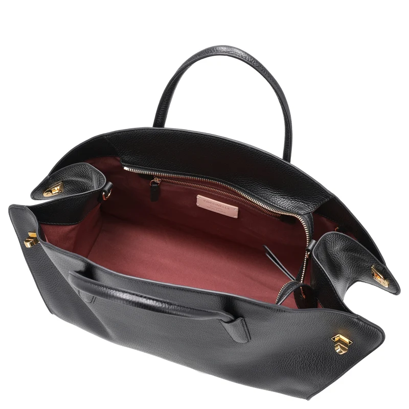 Coccinelle Tylde Soft - Henkeltasche 36 cm (noir)