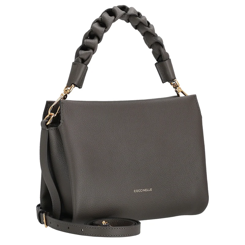 Coccinelle Boheme Grana Double - Henkeltasche S 23 cm (fango/honey)