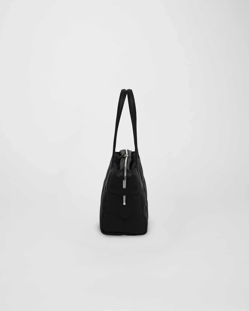 Tela Tote Small Black Canvas