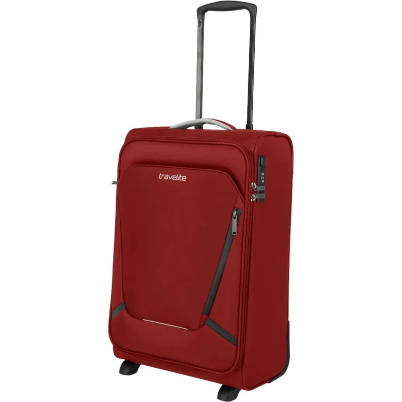 Travelite Jetpack Slim 2-Rollen-Handgepäcktrolley 55 cm -rot