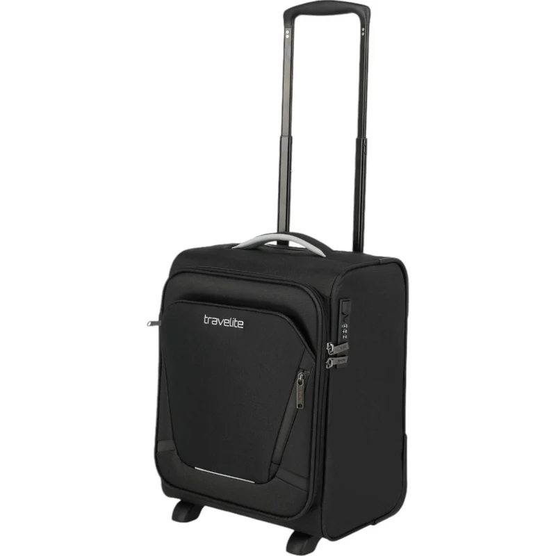 Travelite Jetpack Wings 2-Rollen Cabin Trolley 40 cm -schwarz