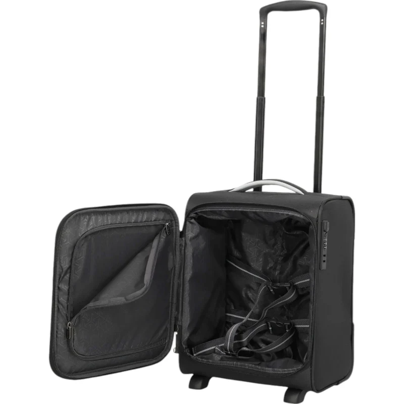 Travelite Jetpack Wings 2-Rollen Cabin Trolley 40 cm -schwarz