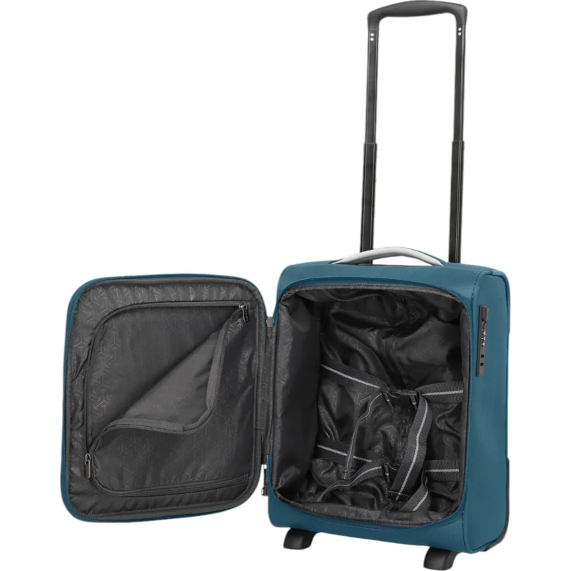 Travelite Jetpack Easy 2-Rollen Bordtrolley 40 cm -petrol