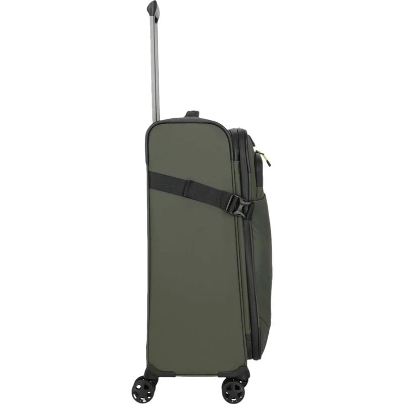 Travelite Briize 4-Rollen-Trolley M 67 cm -Khaki