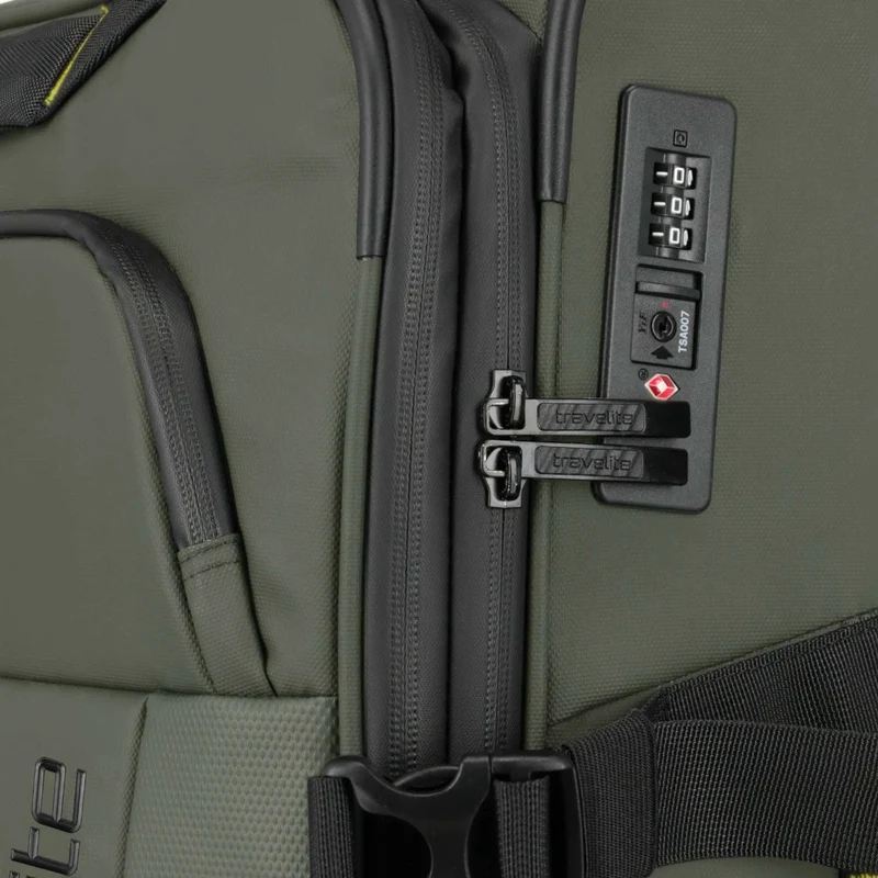 Travelite Briize 4-Rollen-Kabinentrolley S 55 cm -Khaki
