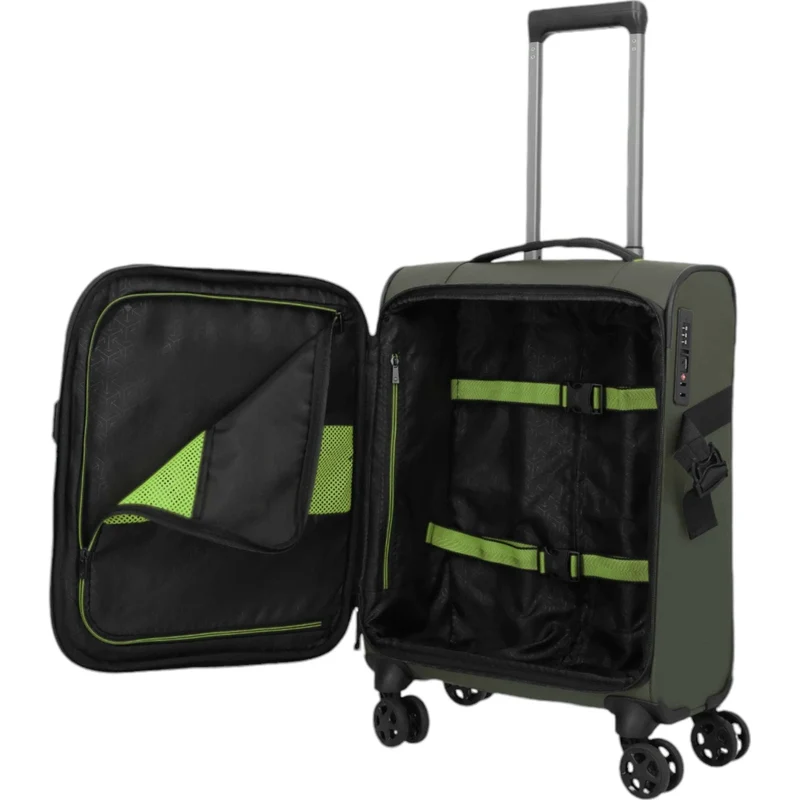 Travelite Briize 4-Rollen-Kabinentrolley S 55 cm -Khaki