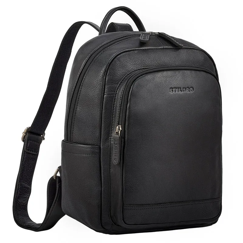 "Clarissa" Leder Rucksack Damen Mittelgroß für Tablet 13 Zoll