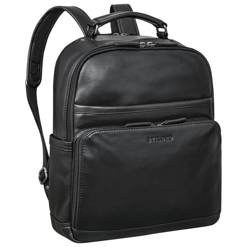 "Pasadena" Laptop Rucksack Leder 14 Zoll